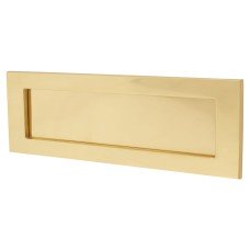 Carlisle Brass Victorian Letter Plate - 306 x 104mm - Polished Brass