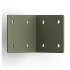 FenceMate Sleeper Angle Bracket - 85 x 80mm - Olive