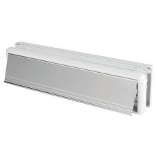 Yale Seal Letter Plate - 304 x 70mm - Door Thickness 20-40mm - Polished Chrome