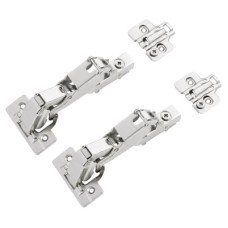 FVG Clip-On Cabinet Hinge - 165° - Inset - Zinc Plated - Pair FVG Clip-On Cabinet Hinge - 165° - Inset - Zinc Plated - Pair