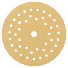 Mirka Gold Sanding Disc 42 Hole Multifit - 125mm Diameter - Grit 240 - Pack of 100