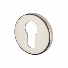 Exel Escutcheon - 52mm Diameter - Euro - Polished Stainless Steel