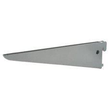 Exel Twin Slot Shelf Bracket - 220mm Length - Silver