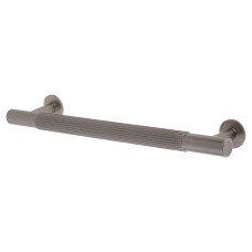 Carlisle Brass 12.5mm Lines T-Bar Cabinet Pull Handle - 160mm Centres - Anthracite Grey