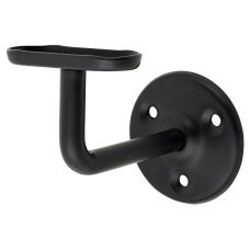 Exel Handrail Bracket - 75mm Projection - Black