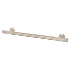 Exel York 12mm Partially Knurled T-Bar Cabinet Pull Handle - 192mm Centres - Satin Nickel Exel York 12mm Partially Knurled T-Bar Cabinet Pull Handle - 192mm Centres - Satin Nickel