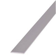 Exel 2000mm Aluminium Flat Bar - 19 x 3mm - Mill Exel 2000mm Aluminium Flat Bar - 19 x 3mm - Mill
