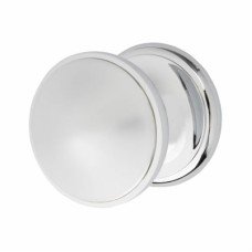 Heritage Brass by M Marcus Round Centre Door Knob - 81mm Rose Diameter - Polished Chrome Heritage Brass by M Marcus Round Centre Door Knob - 81mm Rose Diameter - Polished Chrome