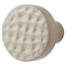 Hampstead Kendal Hammered Round Cabinet Knob - 28mm Diameter - Satin Nickel Hampstead Kendal Hammered Round Cabinet Knob - 28mm Diameter - Satin Nickel