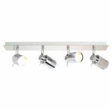 Forum Spa Scorpius 4 Light LED Bathroom Ceiling Spotlight Bar - IP44 - Polished Chrome