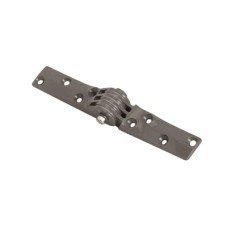 Kenrick 500 Friction Strap Window Pivot Hinge - 190 x 25mm - Grey - Pair