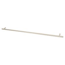 Exel 12mm T-Bar Cabinet Pull Handle - 605mm Centres - Satin Nickel