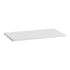 elfa Top Track System - Click In White Edged Melamine Board/Shelf - 605 x 424 x 20mm - White