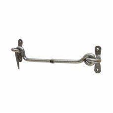 Olde Forge Cabin Hook & Eye - 208mm Length - Pewter