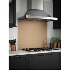 Self Adhesive Glass Kitchen Splashback - 750 x 900mm - Rose Gold Self Adhesive Glass Kitchen Splashback - 750 x 900mm - Rose Gold