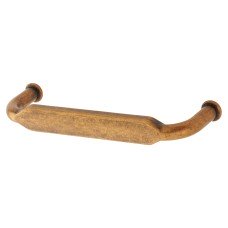Exel Eton 12mm D-Bar Cabinet Pull Handle - 96mm Centres - Antique Brass