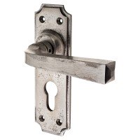 Olde Forge Polished Iron Euro Lock Door ...