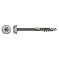 SPAX T-Star Plus Torx Washer Head Wood Screws - 8.0 x 240mm - A2 Stainless Steel - Pack of 50