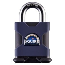 Squire High Security Padlock - 50mm Body - 26 x 22mm Shackle - Keyed to Differ - Blue