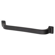 Crofts & Assinder Windsor 25mm D-Bar Cabinet Pull Handle - 160mm Centres - Matt Black