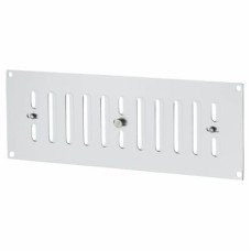 Exel Hit & Miss Vent - 242 x 89mm - Satin Aluminium