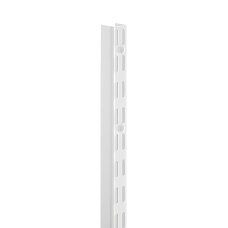 elfa Twin Slot Shelving System - Extension Shelf Wall Upright - 1148mm Length - White
