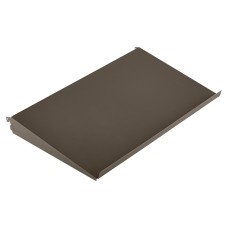 elfa Top Track System - Angled Metal Shelf - 598 x 348mm - Graphite