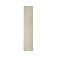 Hampstead Stainless Steel Plain Finger Plate - 350 x 75 x 1.5mm - Satin