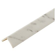Rothley 2000mm Plastic Angle - Equal Sided - 20 x 20 x 1mm - Light Marble 