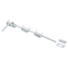 Drop Down Garage Bolt - 470mm Length - Galvanised Steel