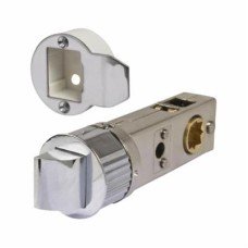 Excel Smartlatch Tubular Latch - 71mm Case - 57mm Backset - Round - Polished Chrome