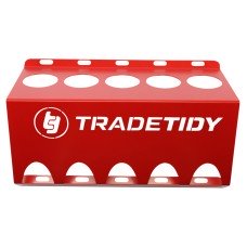 TradeTidy Silicone Tube Holder - 310 x 200 x 110mm - Red