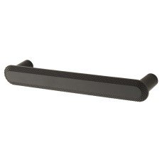 Hampstead Morley 19mm Bobbled D-Bar Cabinet Pull Handle - 1219mm Centres - Matt Black