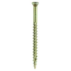 TIMCO C2 Tongue-Fix Torx Countersunk Wood Screws - 3.5 x 45mm - Yellow Zinc - Pack of 200