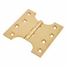 Parliament Hinge - 100 x 50 x 100mm - Polished Brass - Pair