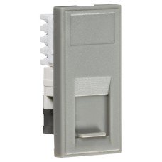 Knightsbridge CAT5e Euro Module - Unshielded - Grey Knightsbridge CAT5e Euro Module - Unshielded - Grey