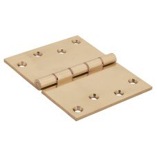 Jedo Quality Projection Hinge - 102 x 125 x 4mm - Polished Brass - Pair Jedo Quality Projection Hinge - 102 x 125 x 4mm - Polished Brass - Pair