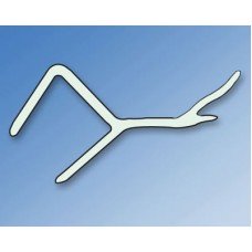 Glass to Glass Door Jamb Shower Seal - 135° - Suits 8mm Glass - Clear