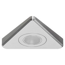 Sensio Nexus 2W LED Triangle Cabinet Downlight - 3000K/4000K/5000K CCT - Stainless Steel Sensio Nexus 2W LED Triangle Cabinet Downlight - 3000K/4000K/5000K CCT - Stainless Steel
