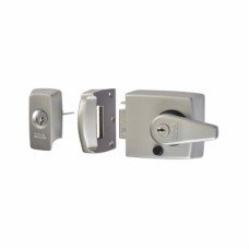 ERA BS3621:2007 Double Locking Nightlatch - 60mm Backset - Satin Chrome Case/Cylinder
