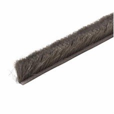 Exitex Sash Window Slide Pile with Fin - 100m Length - 8.5mm Pile - Grey