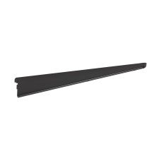 elfa Twin Slot Shelving System - Shelf Bracket for Solid Shelving - 470mm Length - Graphite