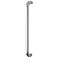 Exel 19mm D-Bar Door Pull Handle - Bolt Fix - 425mm Centres - Satin Stainless Steel