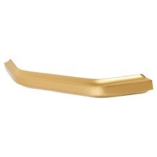 Exel Virgo Bow Cabinet Pull Handle - 160mm Centres - Satin Brass