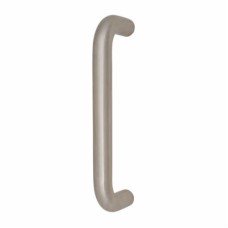 Exel 19mm D-Bar Door Pull Handle - Bolt Fix - 152mm Centres - Satin Stainless Steel