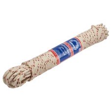 Everlasto No.8 Red Spot Superbraid Cotton Sash Window Cord - 6.5mm Diameter - 25m Knot