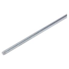 TIMCO Threaded Bar Rod - M12 x 1000mm - Zinc Plated - Pack of 10