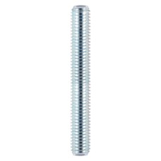 M6 x 300 Threaded Bars - Grade 4.8 - Zinc (10PC)