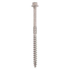 6.7 x 100 Timber Screws - Hex - Stainless Steel (6PC)