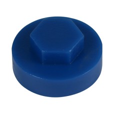 16mm Hex Head Cover Caps - Gentian Blue (1000PC)